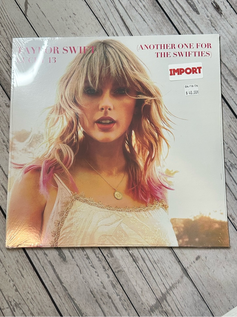 Taylor Swift – Lucky 13 (Another One For The Swifties) Limited Edition Vinyl